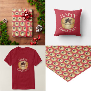 British Food Fruit Mince Pie Happy Christmas Tasse