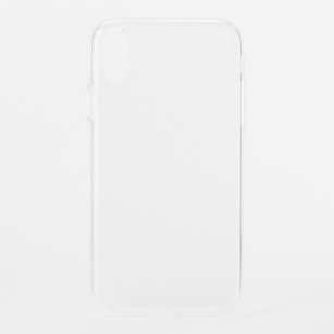 Gestaltbare Apple iPhone XR Durchsichtiger Bumper