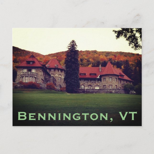 SVC, Bennington, VT Anwesen - Berg Anthony Postkarte (Vorderseite)