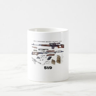 SVD Gewehr-Tasse Tasse