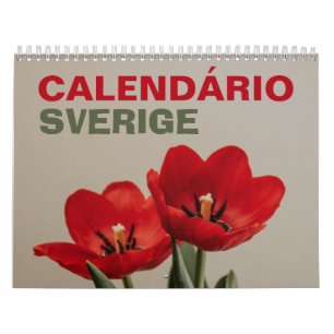 Svensk Kalender med Helligdag   Schweden 2025