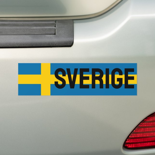 Sverige Flag Autoaufkleber (Auf Auto)