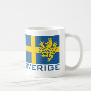 Sverige Flag Tasse