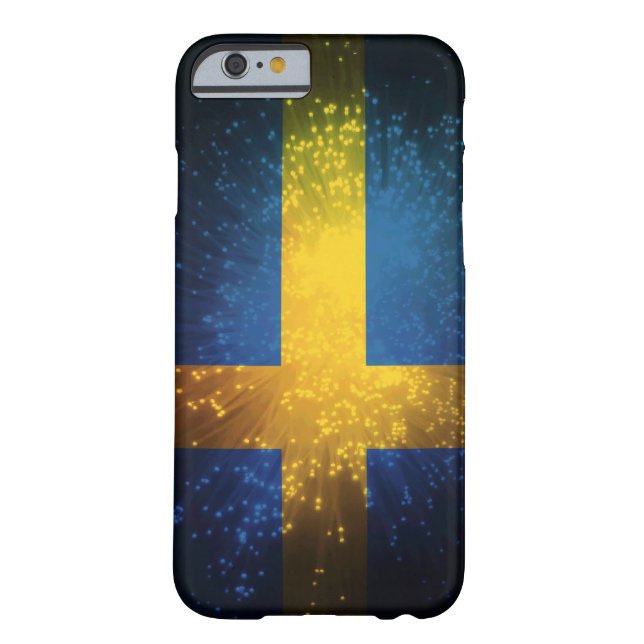 Sverige; Schweden-Flagge Case-Mate iPhone Hülle (Rückseite)