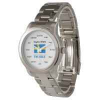 Sverige Svenska schwarze Personalisierung