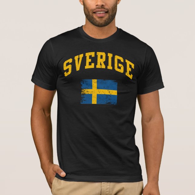Sverige T-Shirt (Vorderseite)