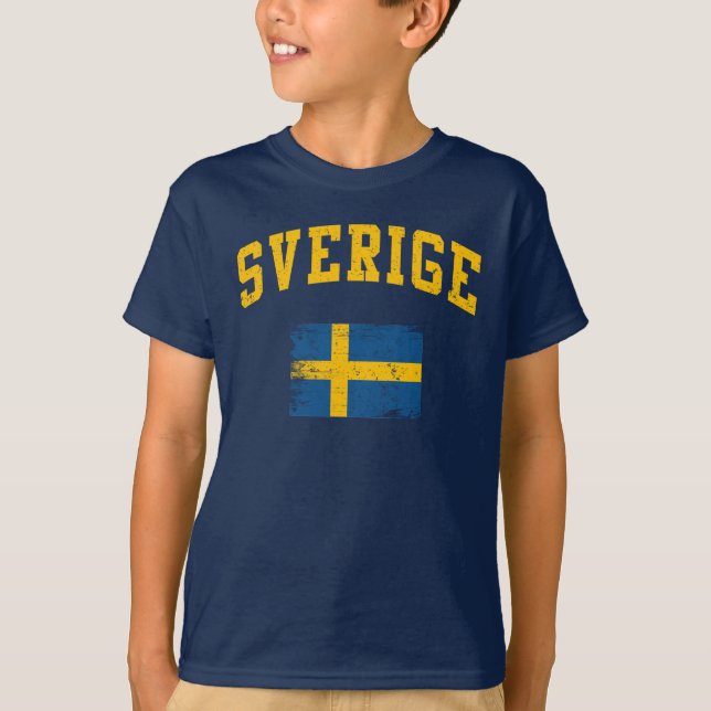 Sverige T-Shirt (Vorderseite)