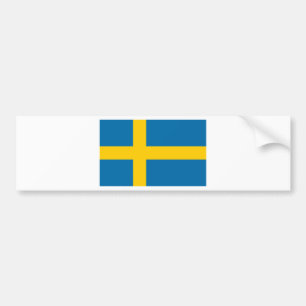 Sveriges Flagga - Flagge Schwedens - Schwedische F Autoaufkleber