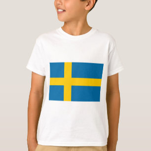 Sveriges Flagga - Flagge Schwedens - Schwedische F T-Shirt