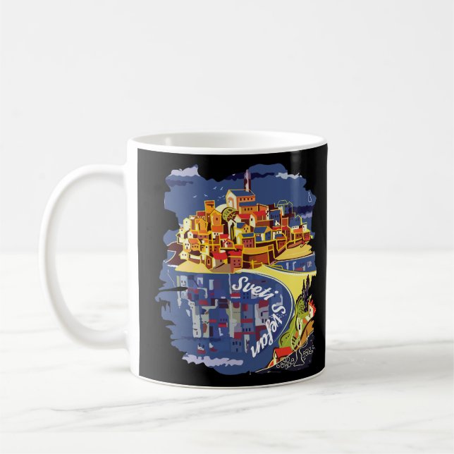 Sveti Stefan Kaffeetasse (Links)