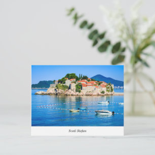 Sveti Stefan Postkarte