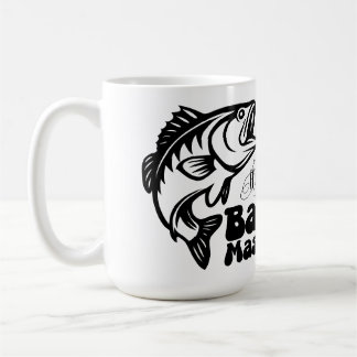 SVG Benutzerdefinierter Bass Master Angeln Kaffeetasse