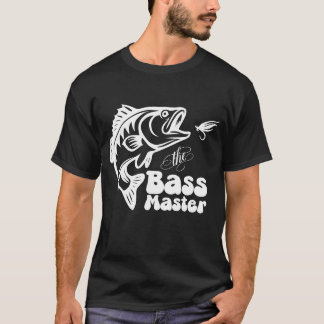 SVG Benutzerdefinierter Bass Master Angeln T-Shirt