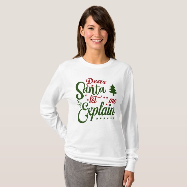 Svg Weihnachts-T - Shirt (Vorne ganz)