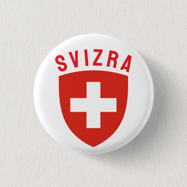 Svizra (Rumänisch-sprechende Schweiz) Button (Vorderseite)