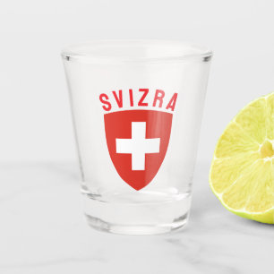 Svizra (Rumänisch-sprechende Schweiz) Schnapsglas