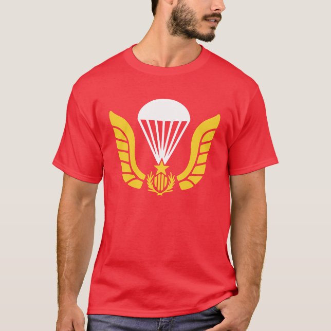 SVN Basic Airborne Badge South Vietnamese Army T-Shirt (Vorderseite)
