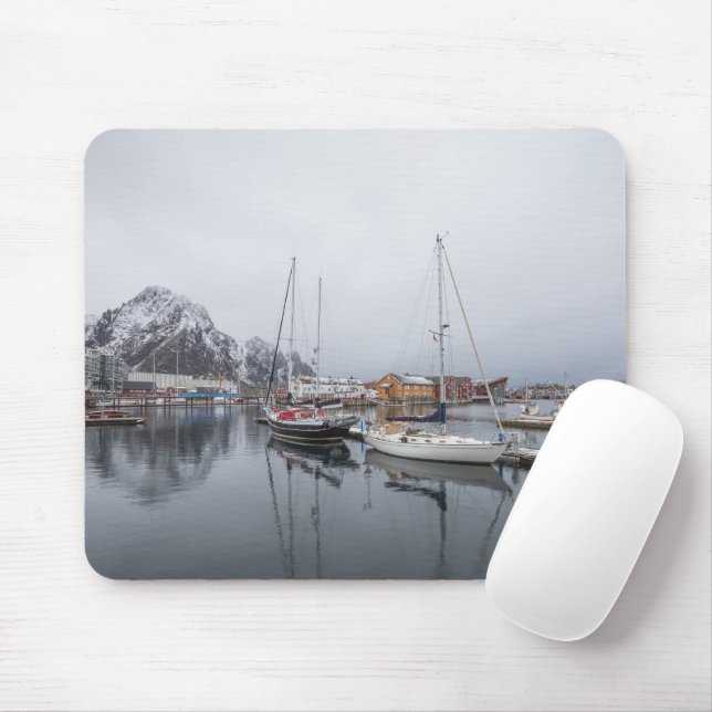 Svolvaer Lofoten Inseln Mousepad (Mit Mouse)