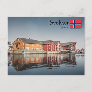 Svolvaer Lofoten Inseln Postkarte