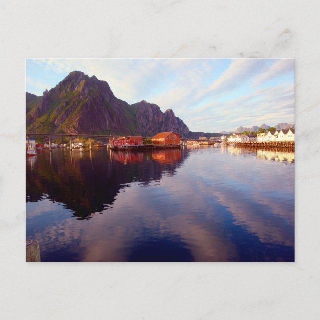 Svolvaer, Lofoten-Inseln Postkarte (Vorderseite)