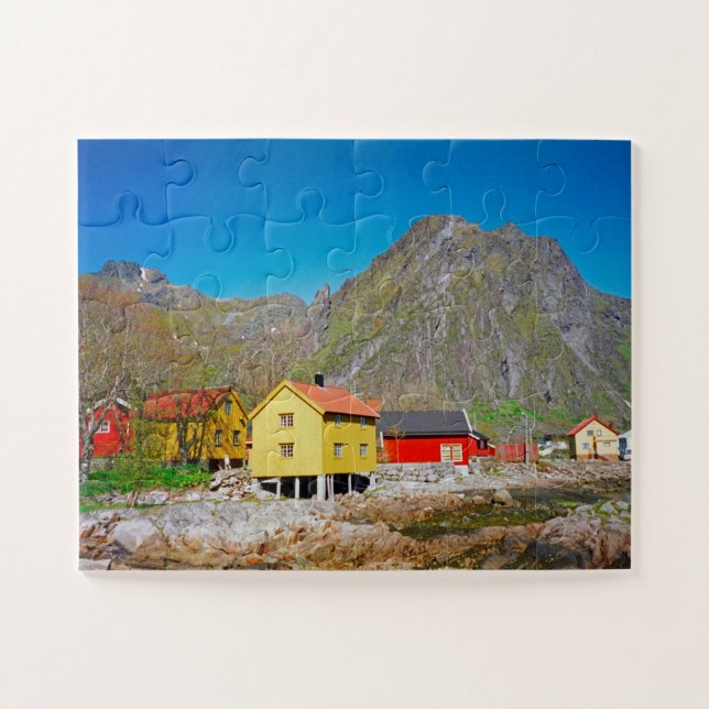 Svolvaer, Norwegen 30-pc Puzzle (Horizontal)