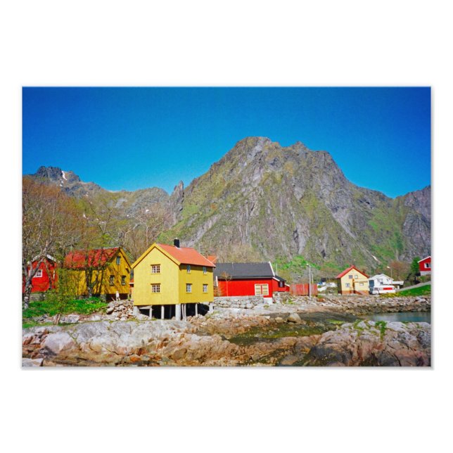 Svolvaer, Norwegen Fotodruck (Vorne)