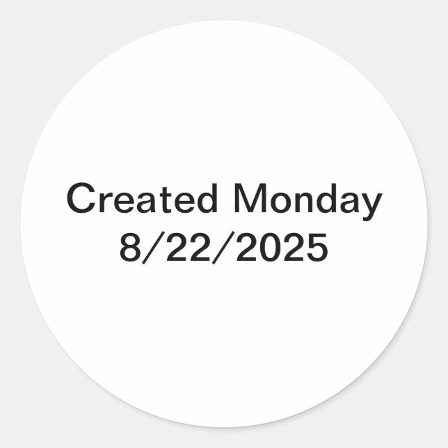 svsedf runder aufkleber (Vorderseite)