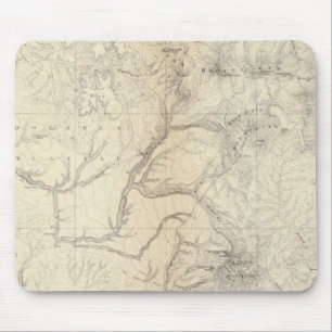 SW Colorado und Teile von New Mexico Mousepad