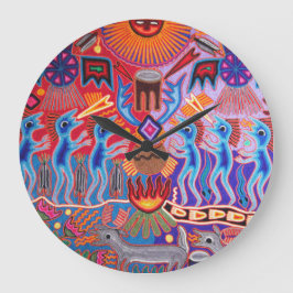 SW Huichol Peyote Rituale Zeremonie Uhr