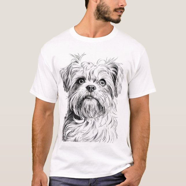 SW Hund T-Shirt (Vorderseite)
