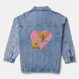 SW JRO Valentinstag Denim Jacket Jeansjacke