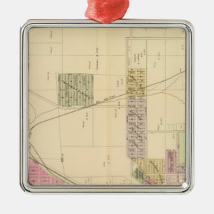 SW Omaha, Nebraska Silbernes Ornament