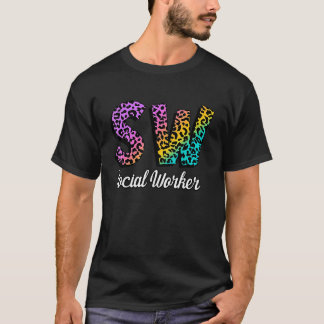 Sw Social Worker Nurse's Day Nurse Week Nurse Wome T-Shirt