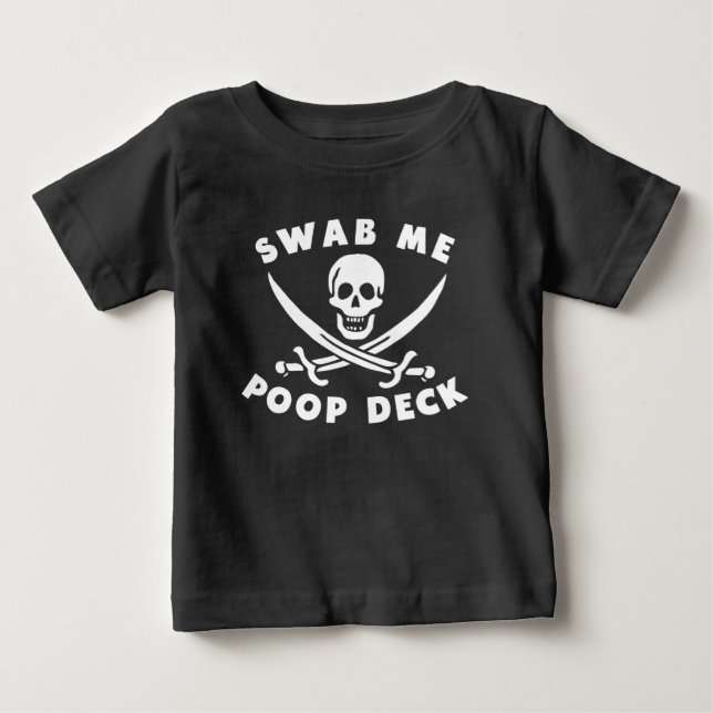 Swab Me Kack Deck Baby T-shirt (Vorderseite)