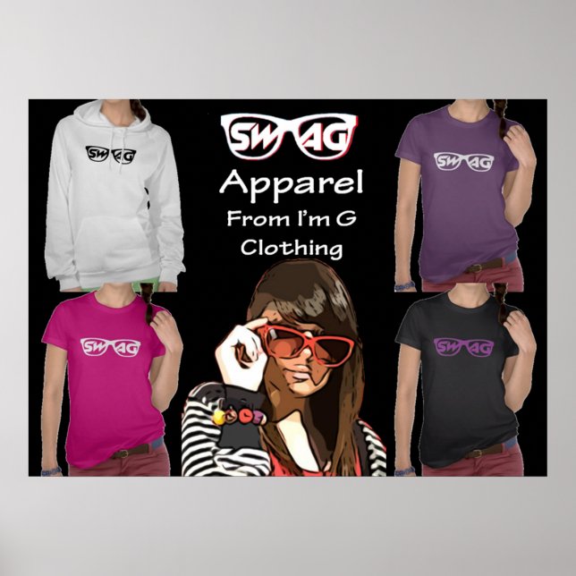 Swag Apparel Poster (Vorne)