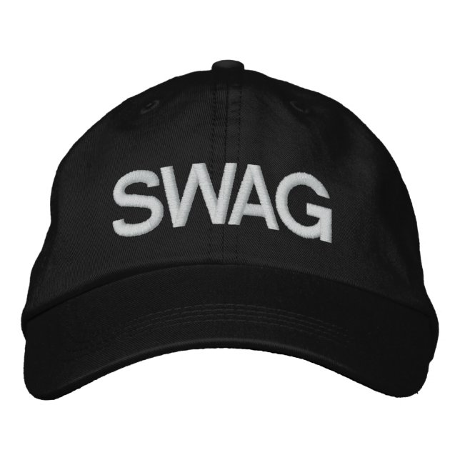 Swag bestickter Hut (Vorderseite)