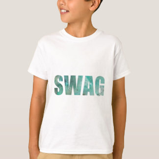 Swag-Galaxie-Jugend-T - Shirt - Weiß