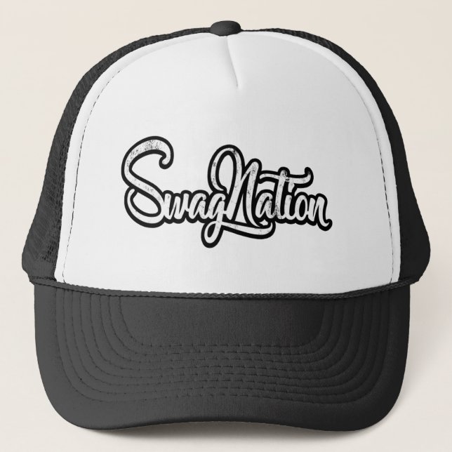 Swag Nation Hat Truckerkappe (Vorderseite)