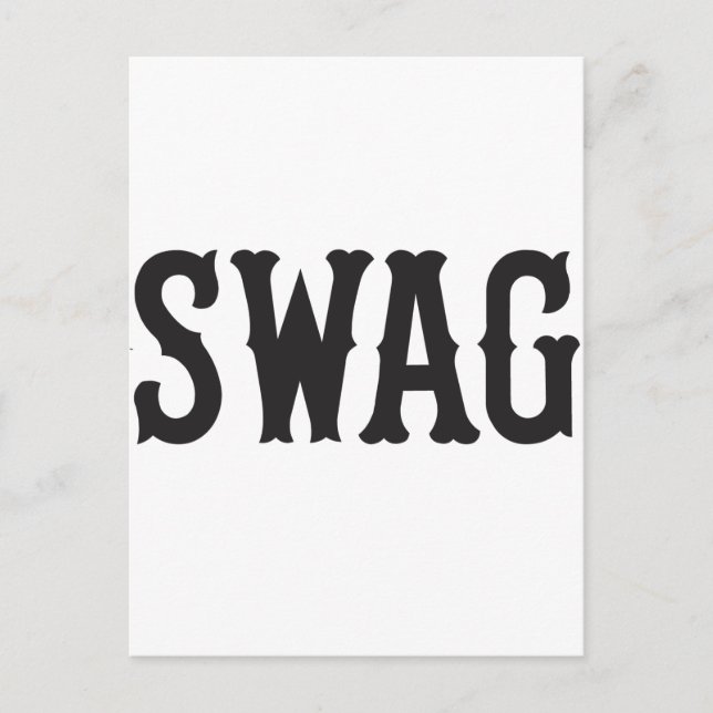 SWAG POSTKARTE (Vorderseite)