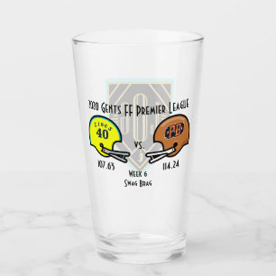 SwagBrag6 Zings / Peaky Pint Glass Glas