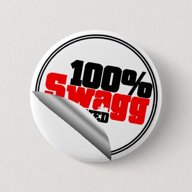 Swagg anerkannter Knopf 100% Button (Vorderseite)