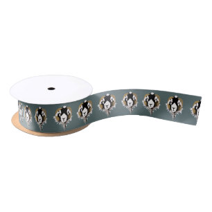 Swaledale-Schaf Satinband