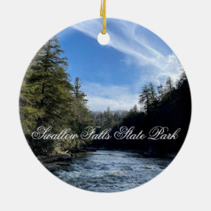 Swallow Falls Staat Park 2023 Keramik Ornament
