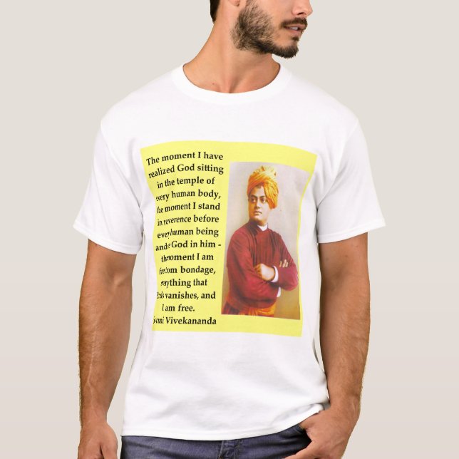Swami Vivekananda T-Shirt (Vorderseite)
