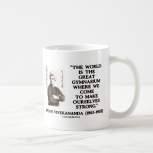 Swami Vivekananda World Great Gymnasium Strong Tasse