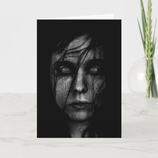 Swamp Demon Greeting Card Karte (Vorderseite)