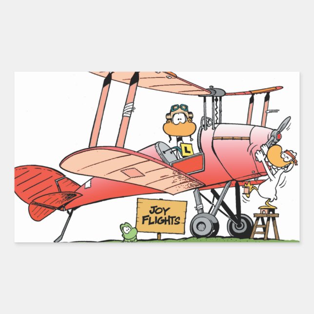 Swamp Ding Duck Joy Flight Sticker (Vorderseite)