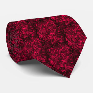 Swamp Dogwood Neck Tie - Hot Raspberry Krawatte