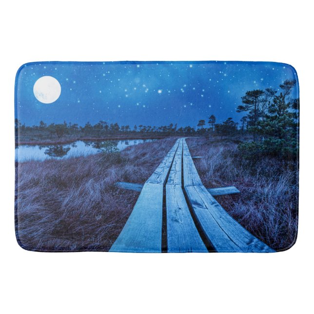 Swamp Night Badematte (Vorderseite)