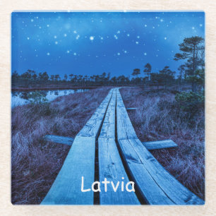 Swamp Night Glasuntersetzer